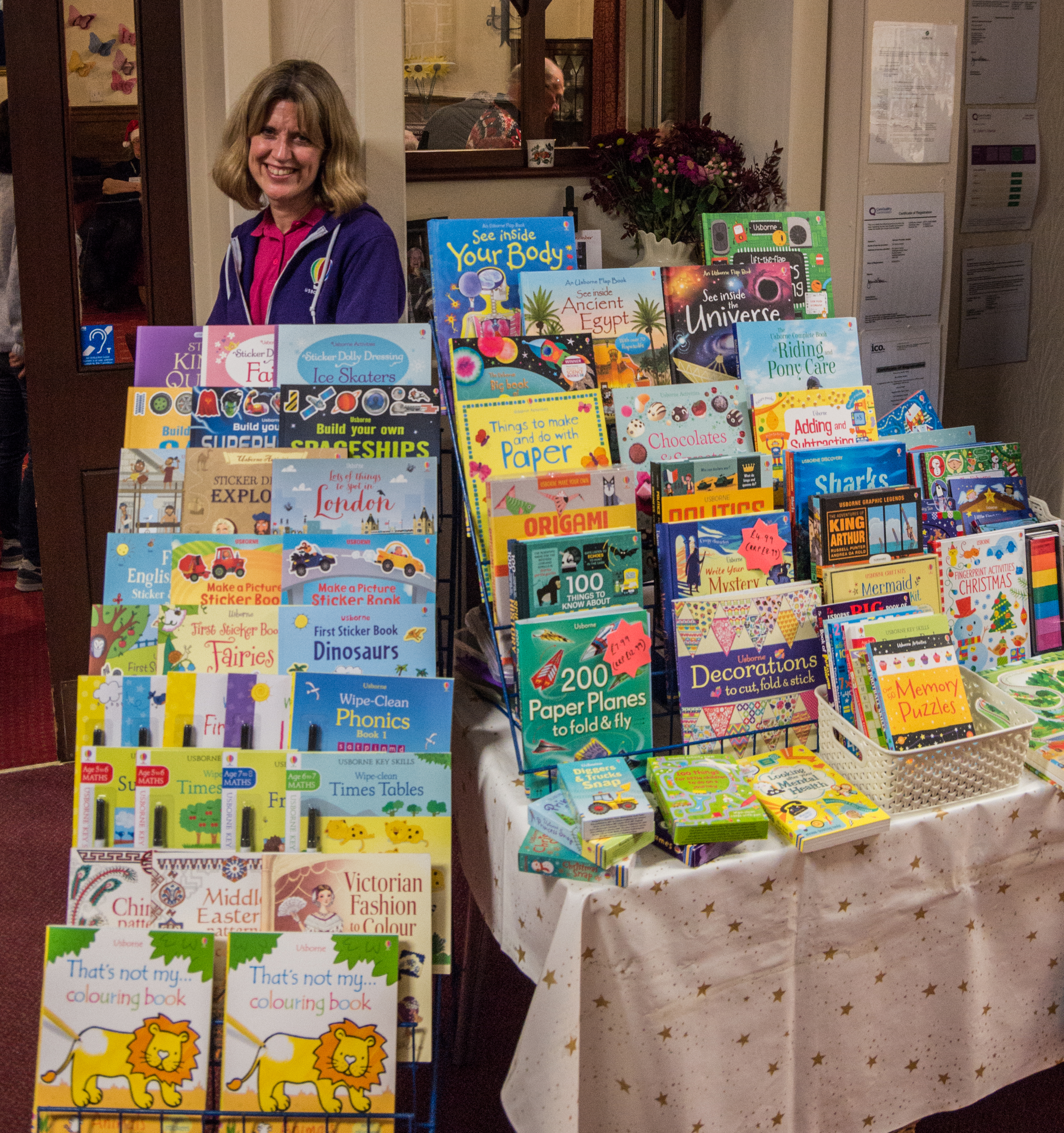 Christmas Meeting 2018 - Michelle and her Books