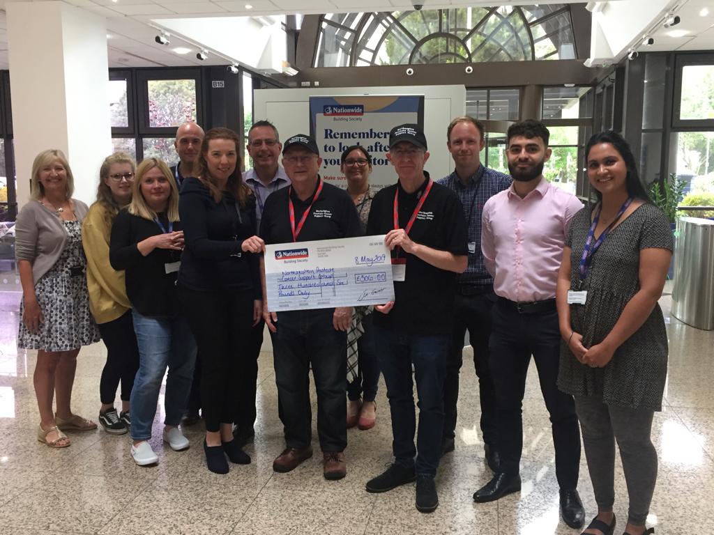 Nationwide Cheque Presentation