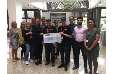 Nationwide Cheque Presentation